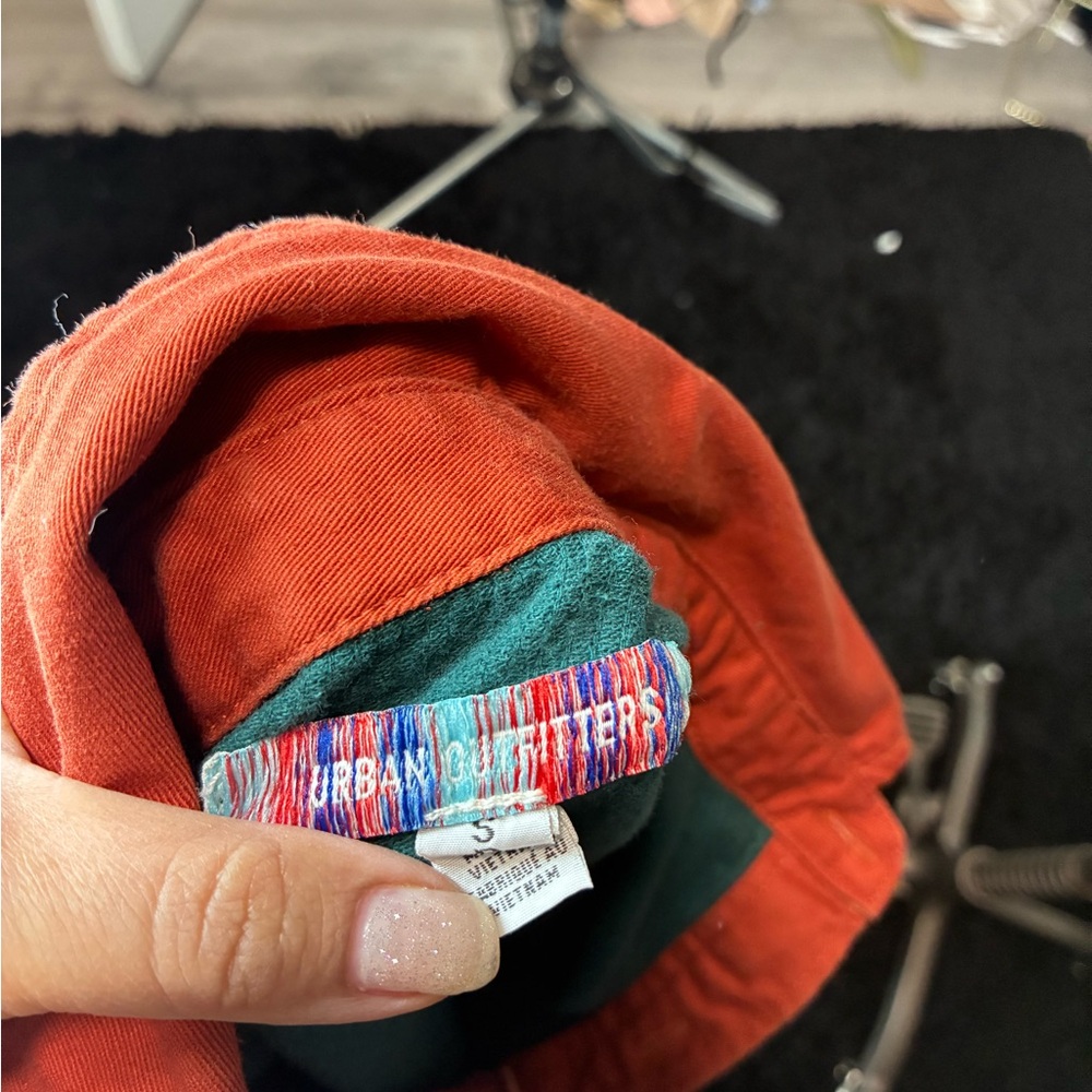 Urban Outfitters Teal and Orange Casual Shirt - Picture 6 of 7